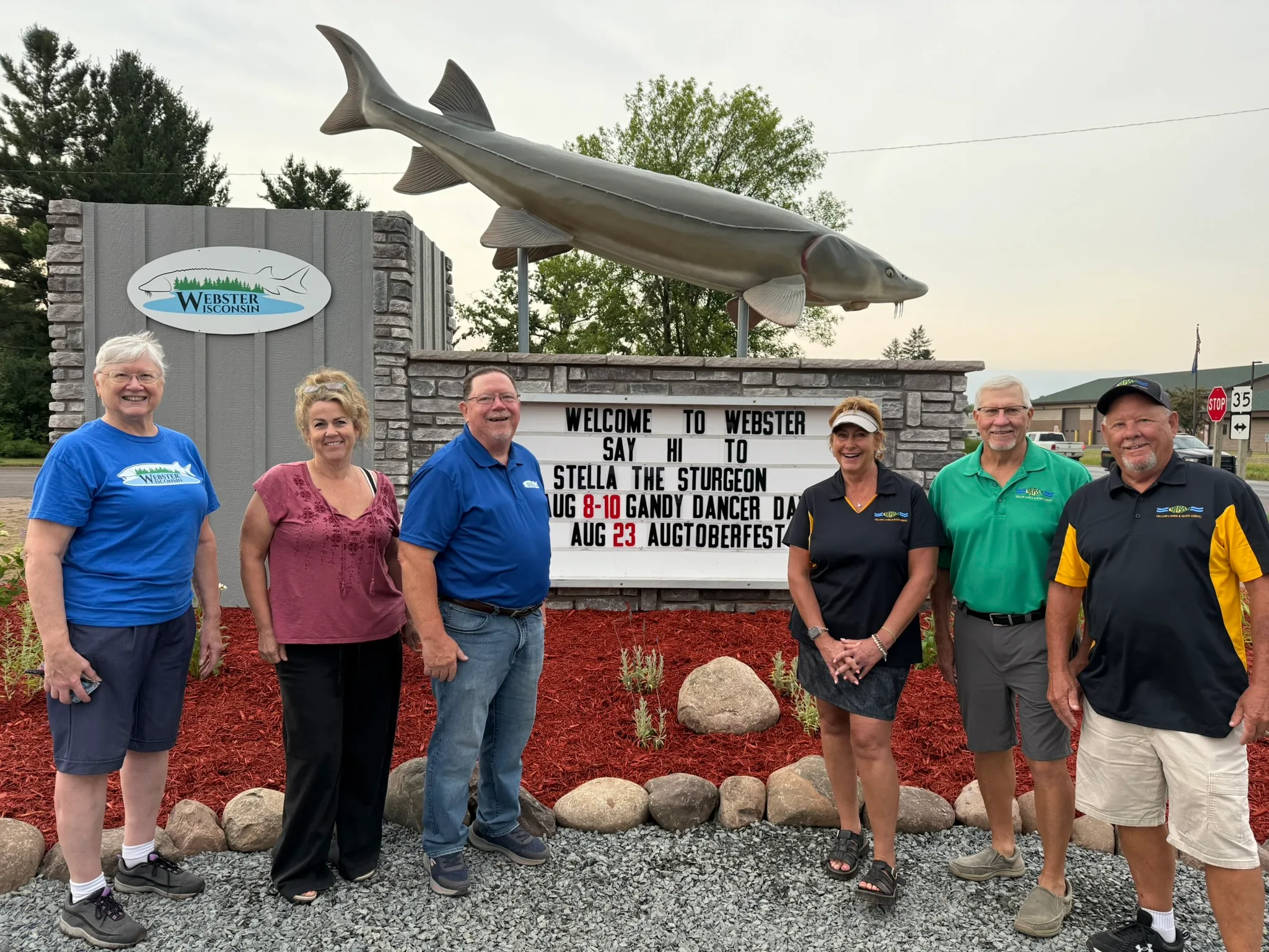 August 8th, 2025 Ribbon Cutting Ceremony for Stella the Sturgeon!
