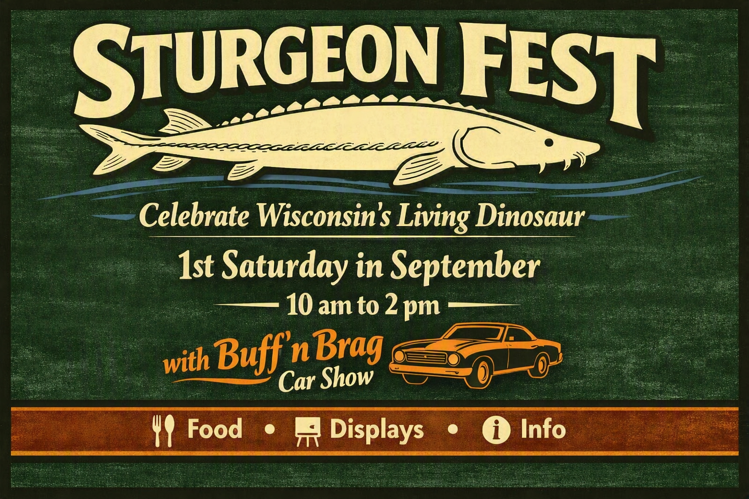 Sturgeon Fest banner
